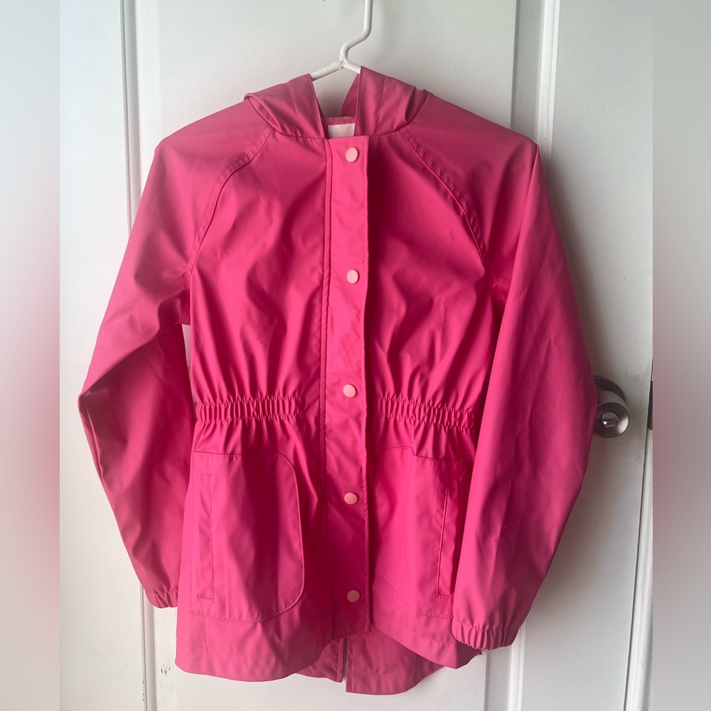 PreLoved | Cat & Jack | Girl’s Pink Raincoat | Size: L |